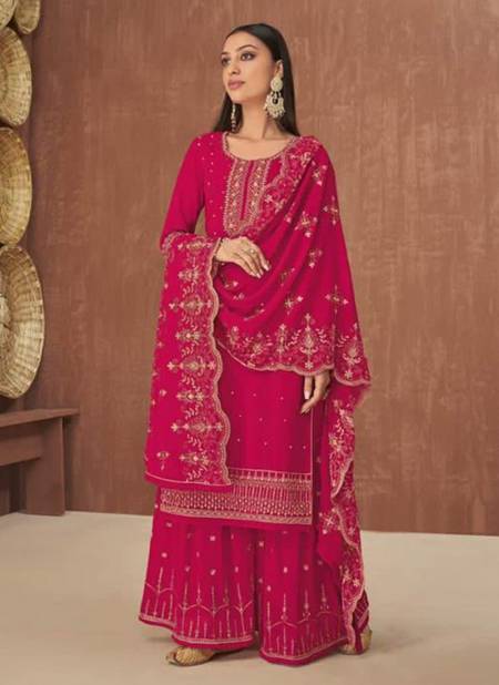 Pink Colour ZUBEDA RAUZAN New Designer Fancy Festive Wear Salwar Suit Collection Catalog